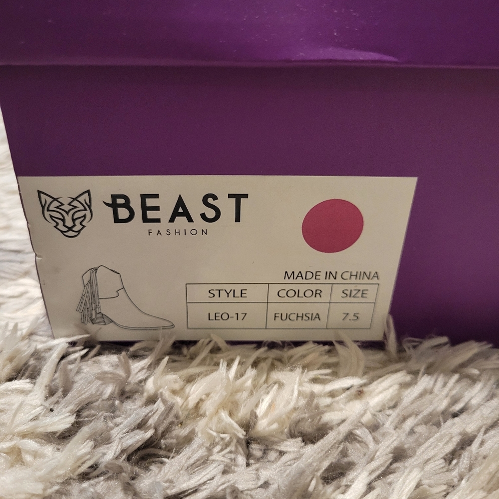 Beast Fringe Booties - Picture 3 of 5